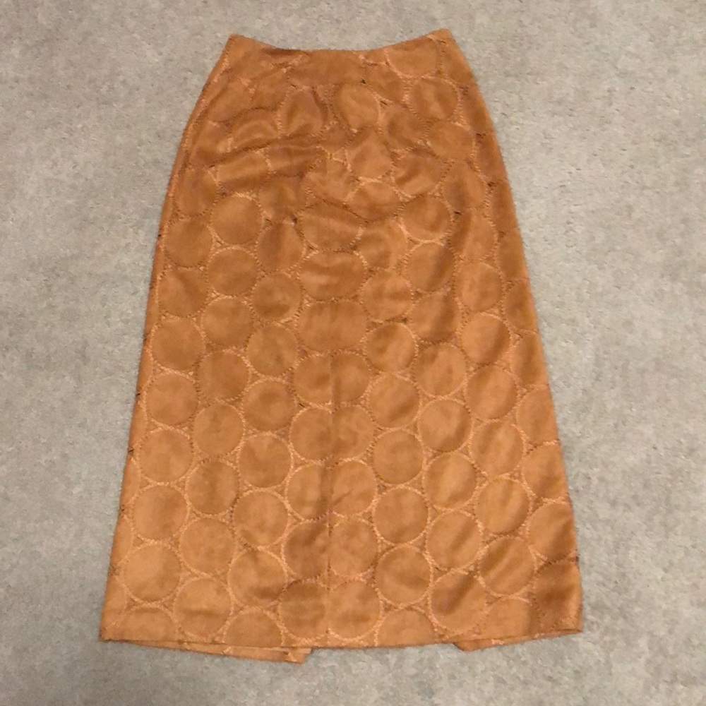 Suede Coldwater Creek Pencil Skirt